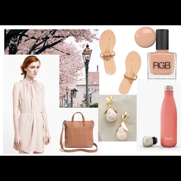 Farrow Beige/ Cream Dress Size L - Picture 11 of 11